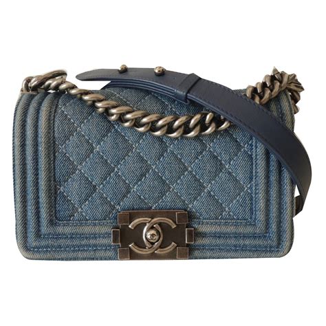 chanel boy denim price|Chanel men's bag.